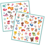 Djeco 160 Stickers, Little Friends