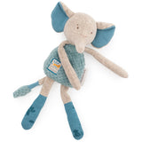 Moulin Roty Sous Mon Baobab Elephant Rattle Comforter