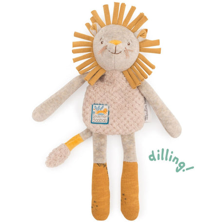 Moulin Roty Sous Mon Baobab Lion Rattle Comforter