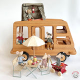 DrewArt Wooden Camping Car