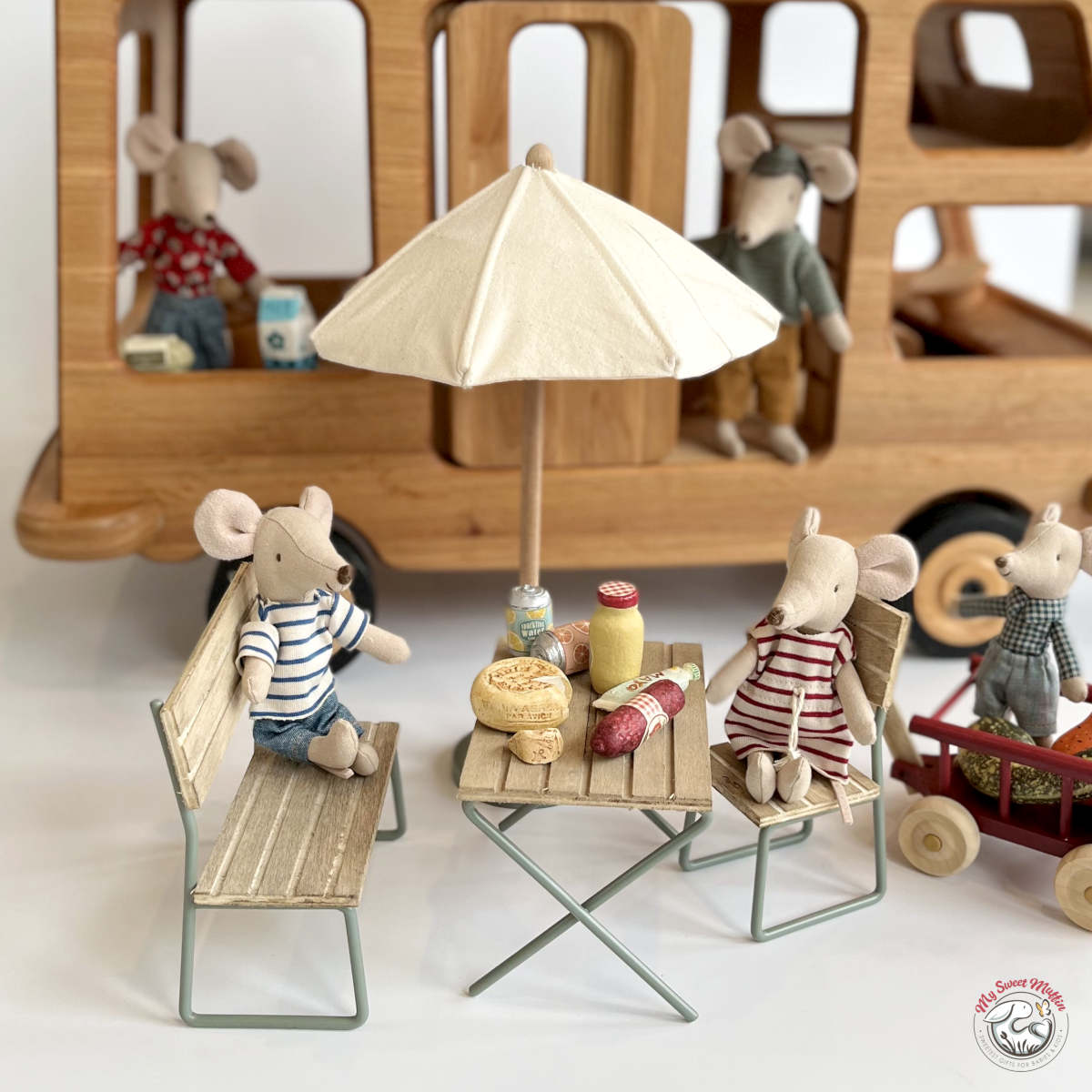 Maileg Doll House Garden furniture Set