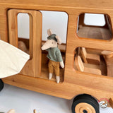 DrewArt Wooden Camping Car