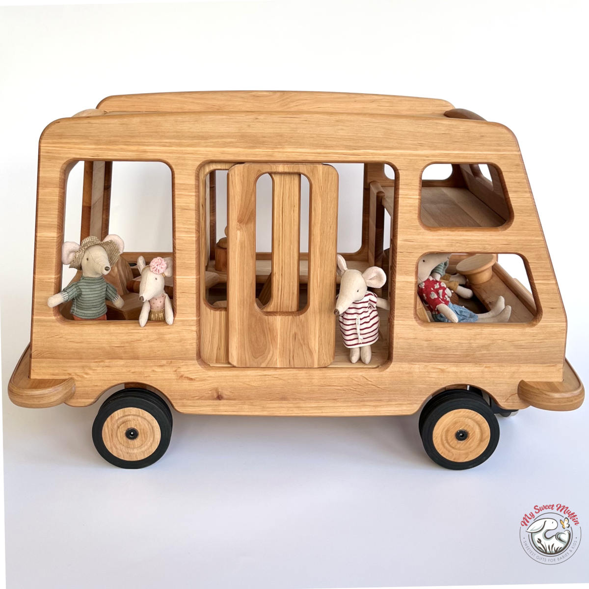 DrewArt Wooden Camping Car