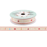 Holiday Themed Cotton Ribbon