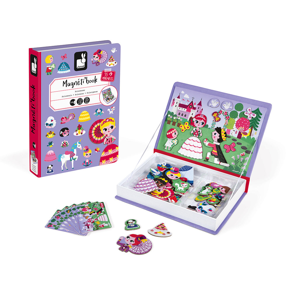 Janod Magnetic Puzzle Book, Princess