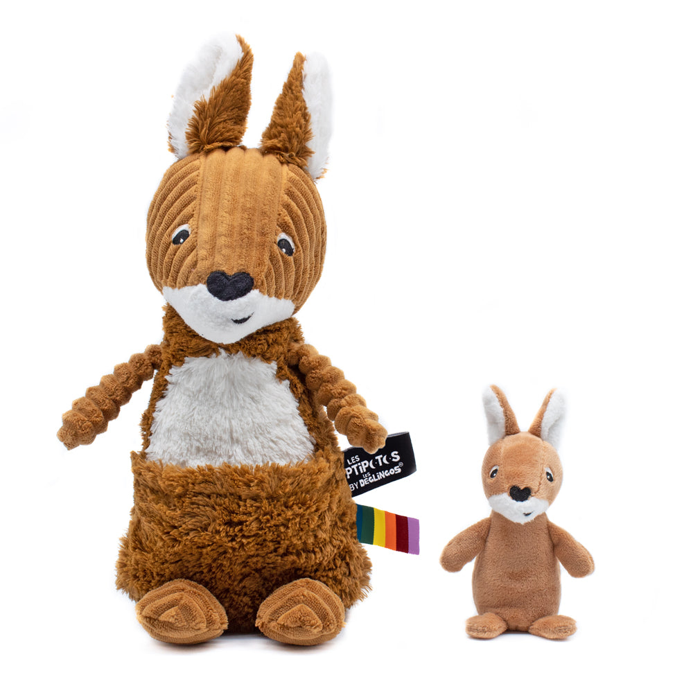 Les Deglingos Les Ptipotos, Kangaroo Mum&Baby Brown