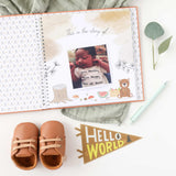 Teddy Bears Picnic Luxe Baby Keepsake Book