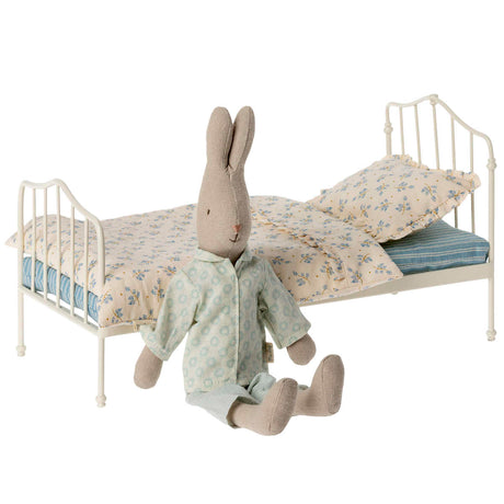 Maileg Miniature Bed, Blue