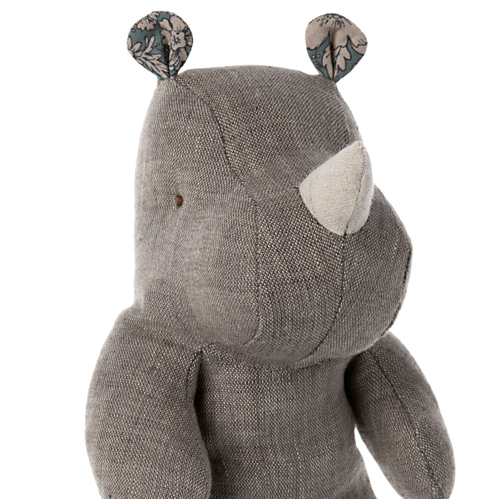 Maileg Small Rhino, Grey