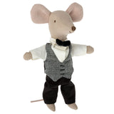 Maileg Waiter Clothes for Big sister/brother Mouse