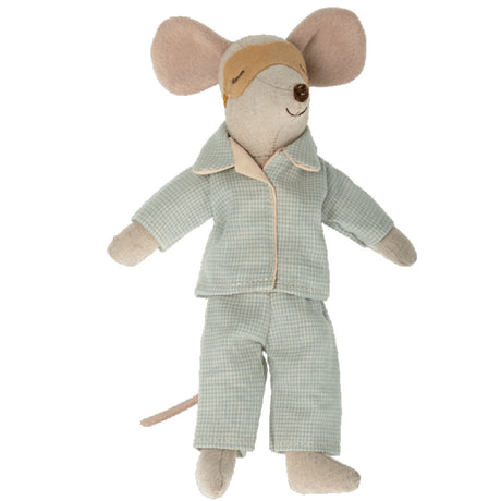 Maileg Pajamas for Dad Mouse, Gingham