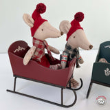 Maileg Mouse size Sleigh