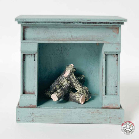 Maileg Doll House Fireplace, Mouse size (Battery NOT included.)