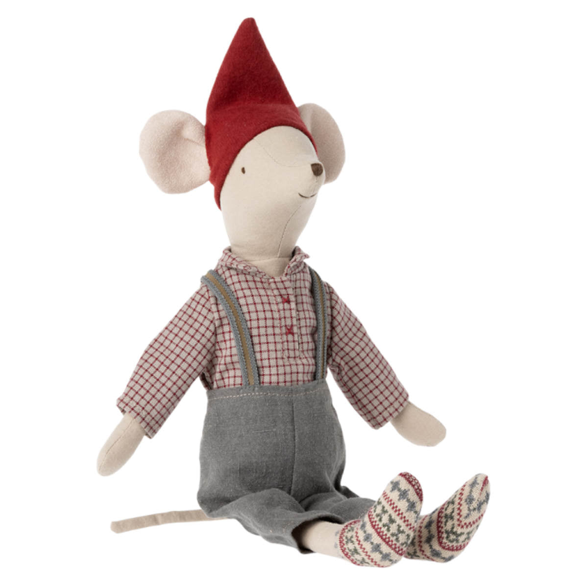 Maileg Medium Christmas Mouse, Boy