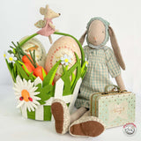 Daisy Garden Felt Easter Basket