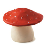 Egmont Heico Medium Mushroom LED Lamp, Red