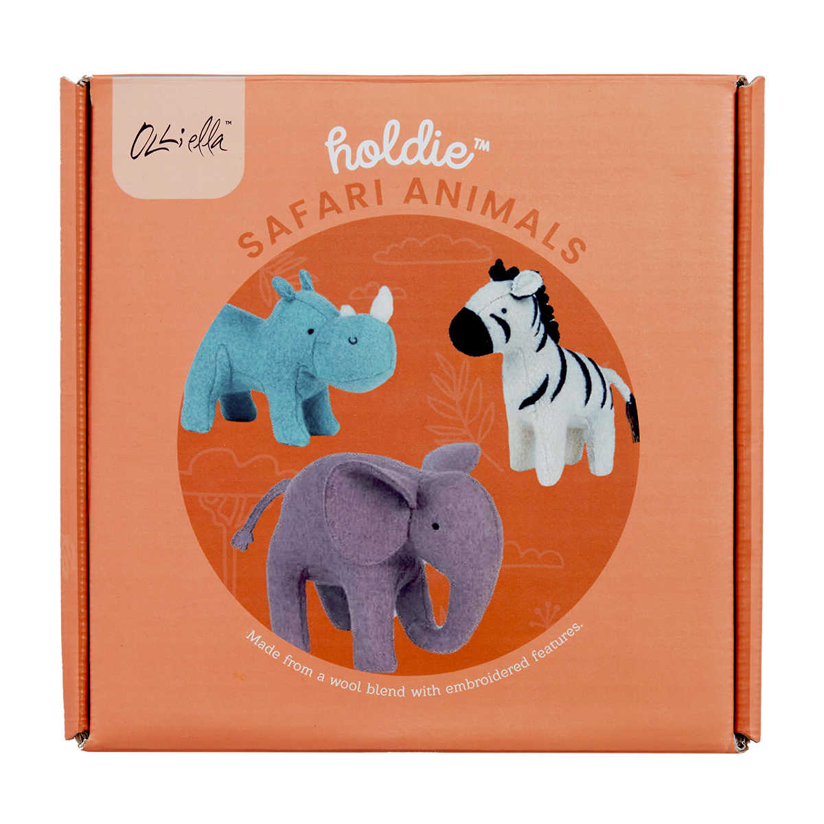 Olli Ella Holdie Safari Animals Set