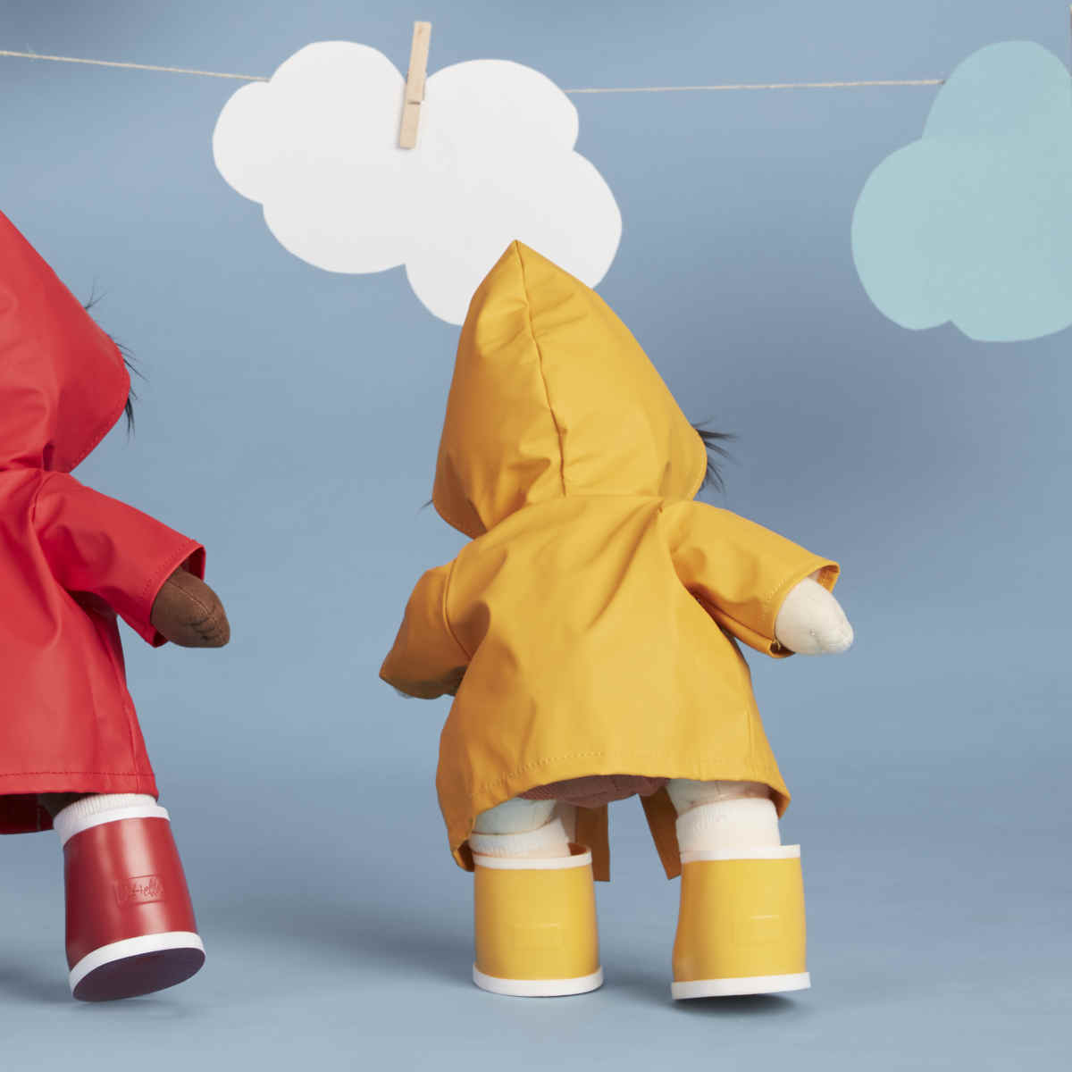 Olli Ella Dinkum Doll Rainy Play Set, Yellow