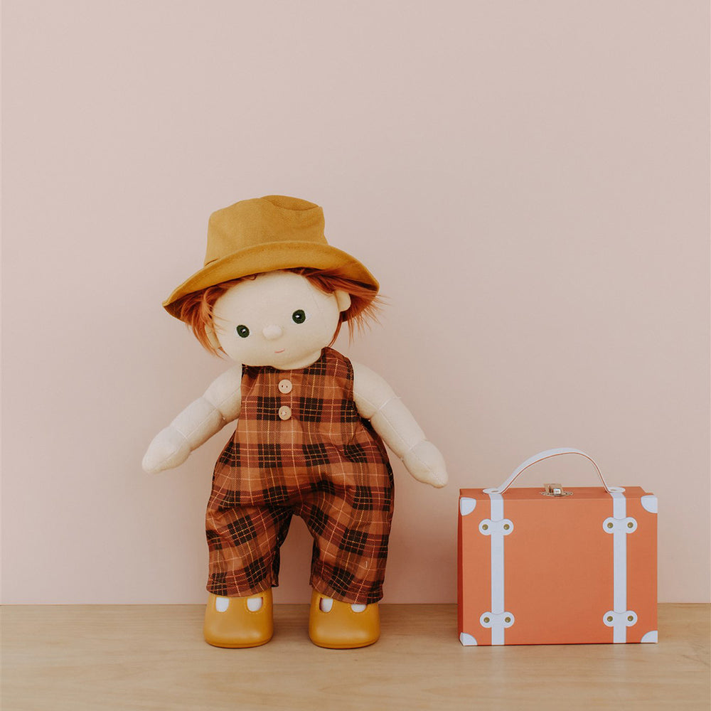 Olli Ella Dinkum Doll Travel Tog, Apricot