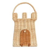 Olli Ella Rattan Castle Bag