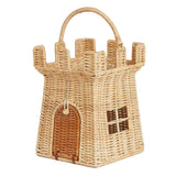 Olli Ella Rattan Castle Bag