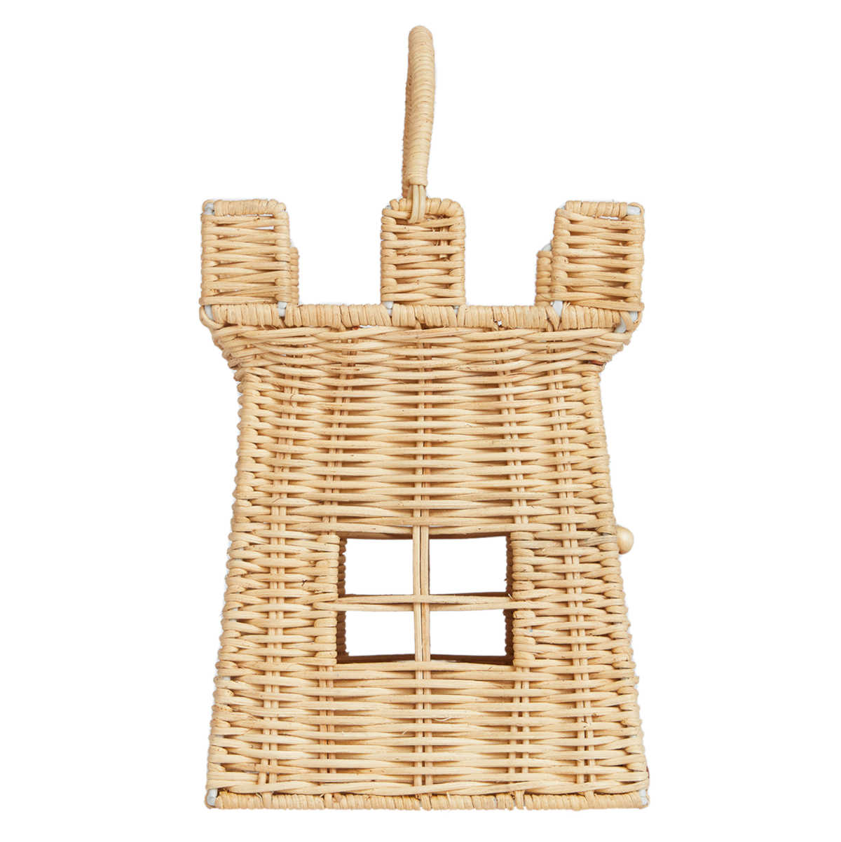 Olli Ella Rattan Castle Bag