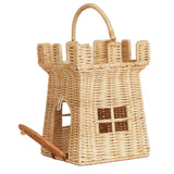 Olli Ella Rattan Castle Bag