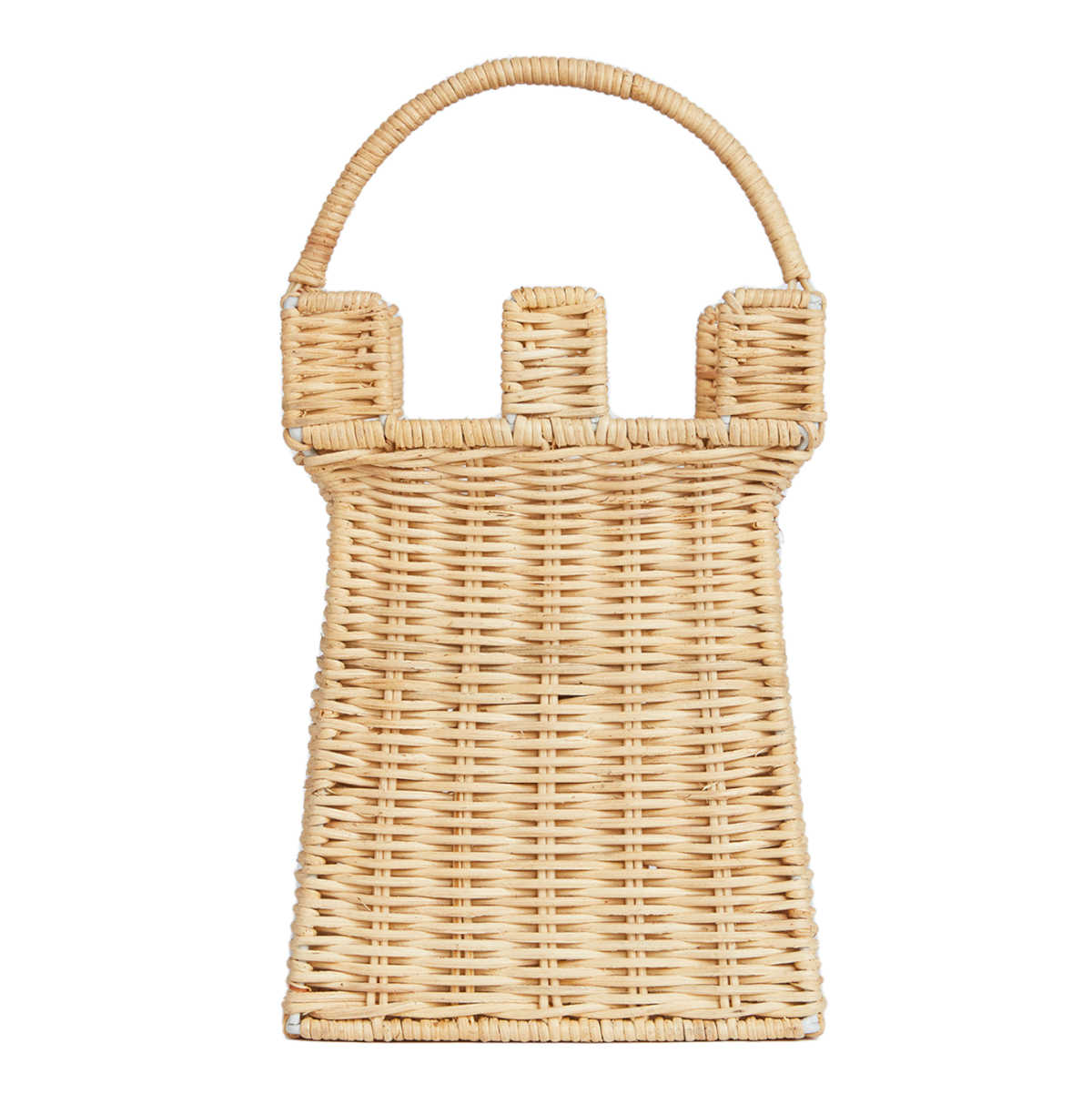 Olli Ella Rattan Castle Bag