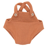 Olli Ella Dinkum Doll Romper, Rust