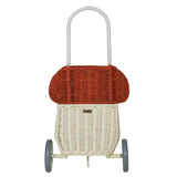 Olli Ella Rattan Mushroom Luggy, Red