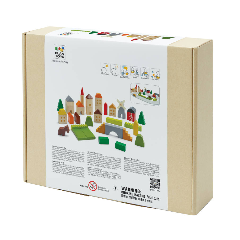 Plan Toys Countryside Blocks