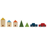 Plan Toys Rubber Road & Rail Set, Medium