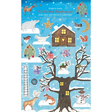 Pop and Slot Advent Calendar, Treehouse