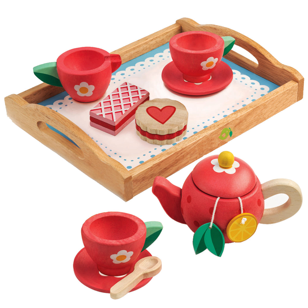 Tender Leaf Toys Tea Tray Set