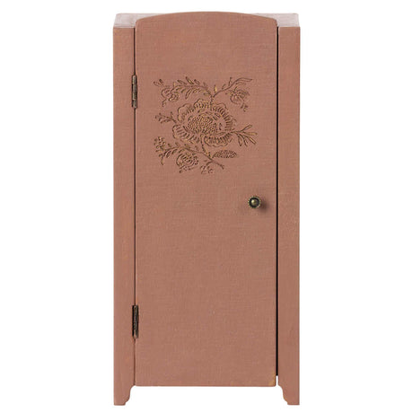 Maileg Miniature Wooden Closet, Dusty Rose