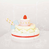 Le Toy Van Wooden Strawberry Wedding Cake