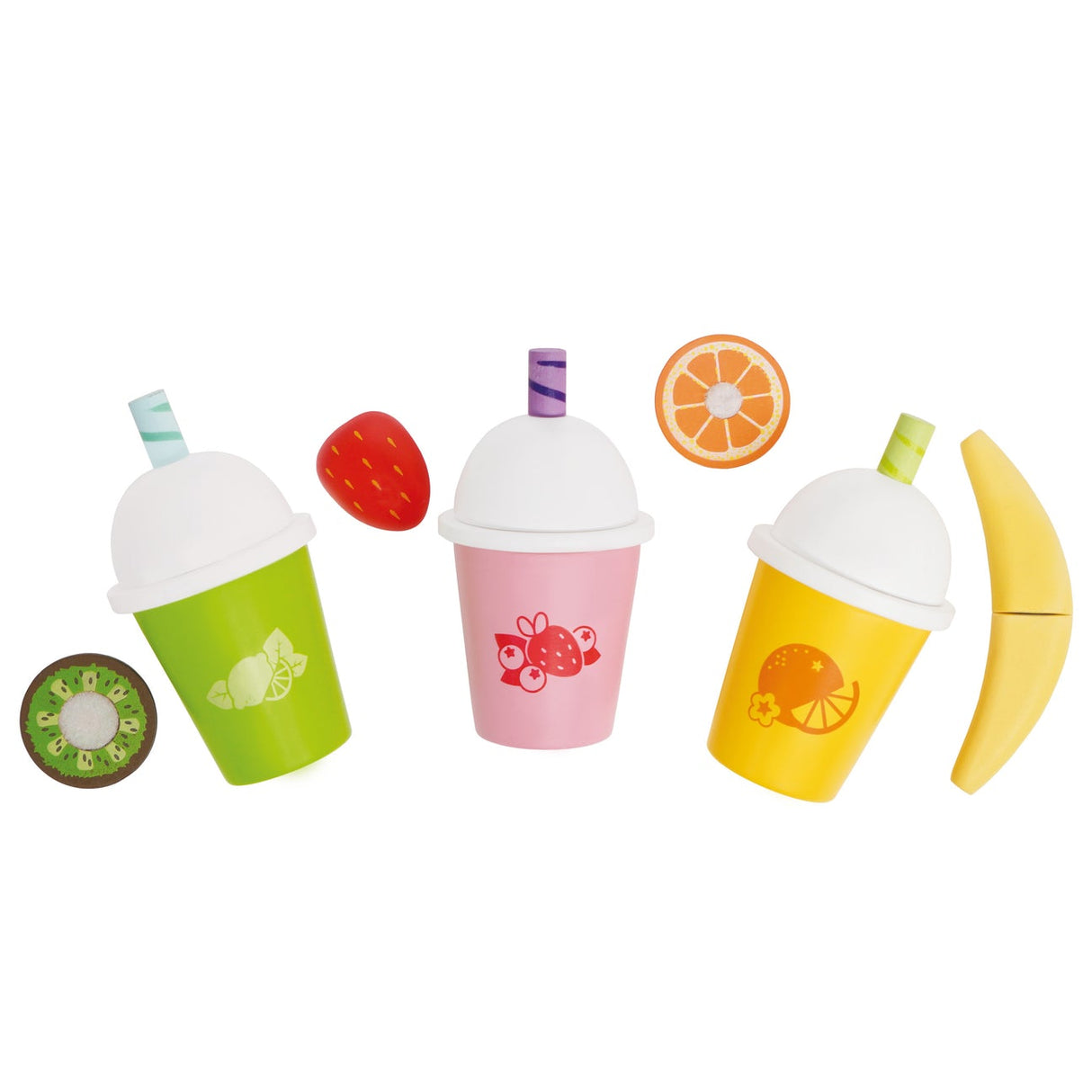 Le Toy Van Take Away Fruit Smoothie Cups