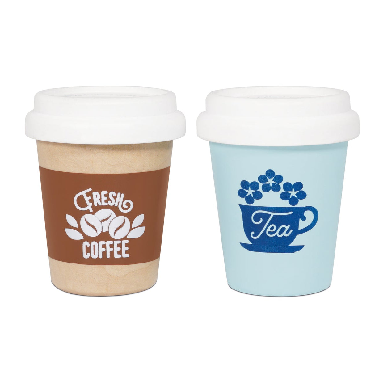 Le Toy Van Wooden Take Away Tea & Coffee Cups