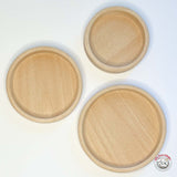 Circle Sorting Wooden Trays (Set of 3)