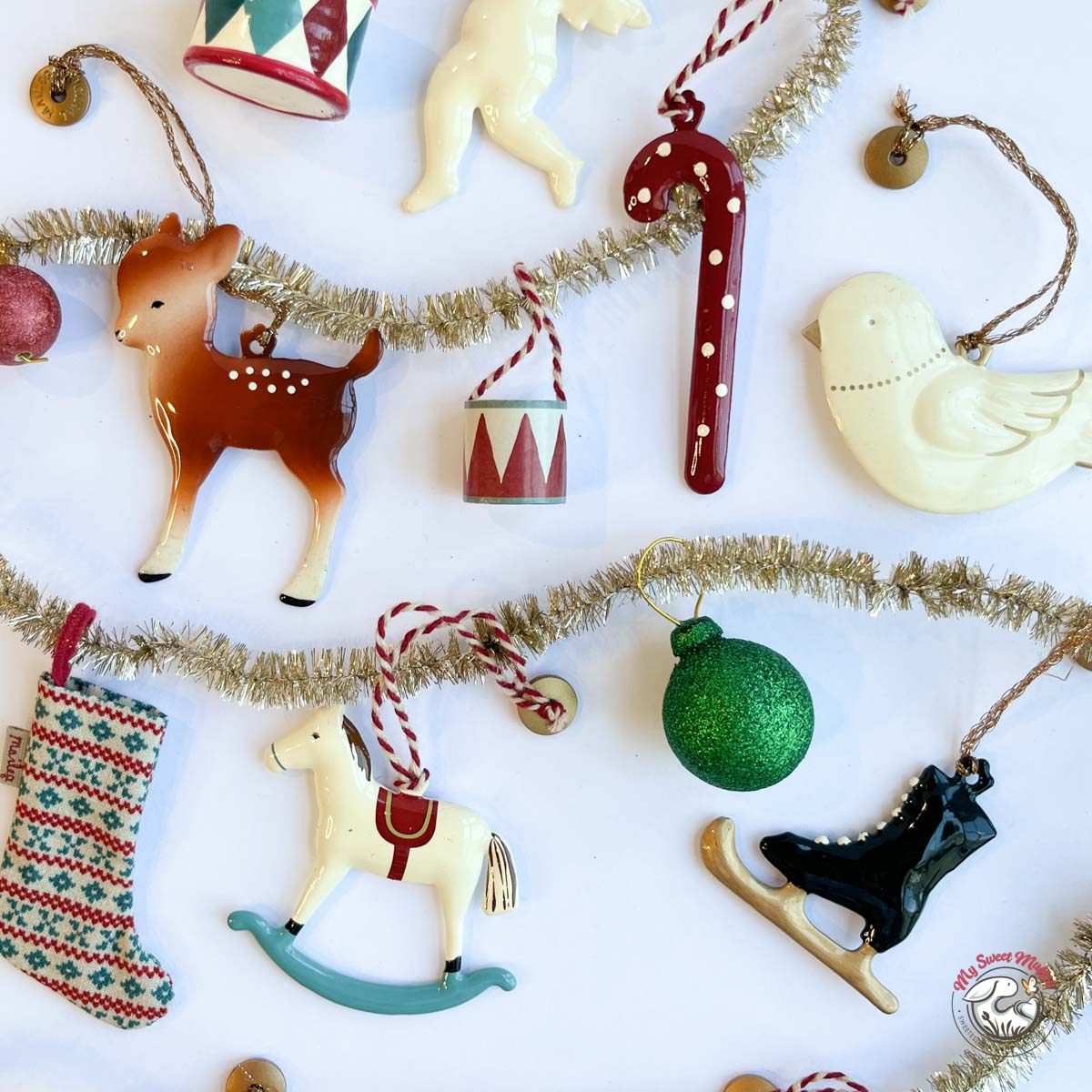 Maileg Holiday Ornaments Set, Winter Wonderland