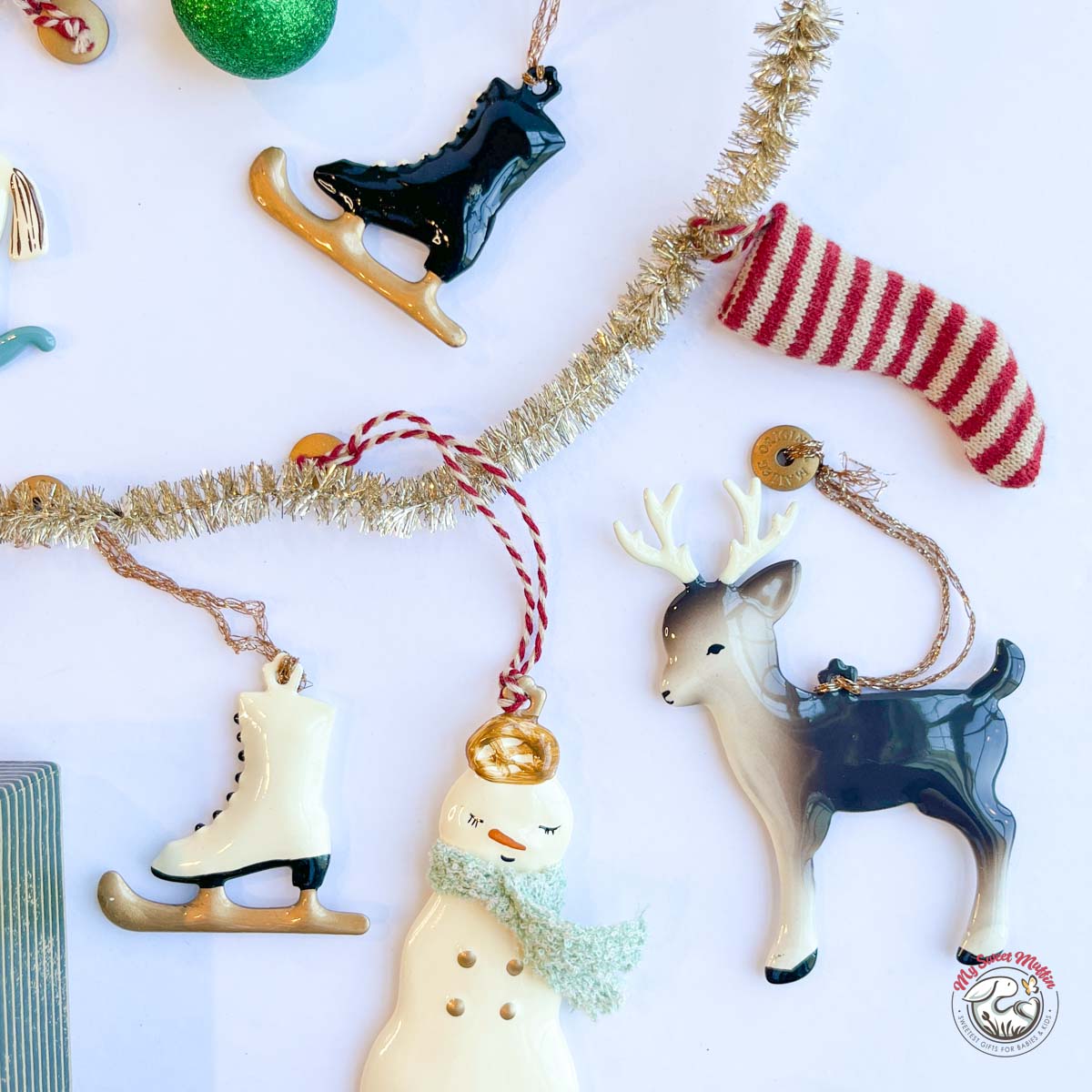 Maileg Holiday Ornaments Set, Winter Wonderland