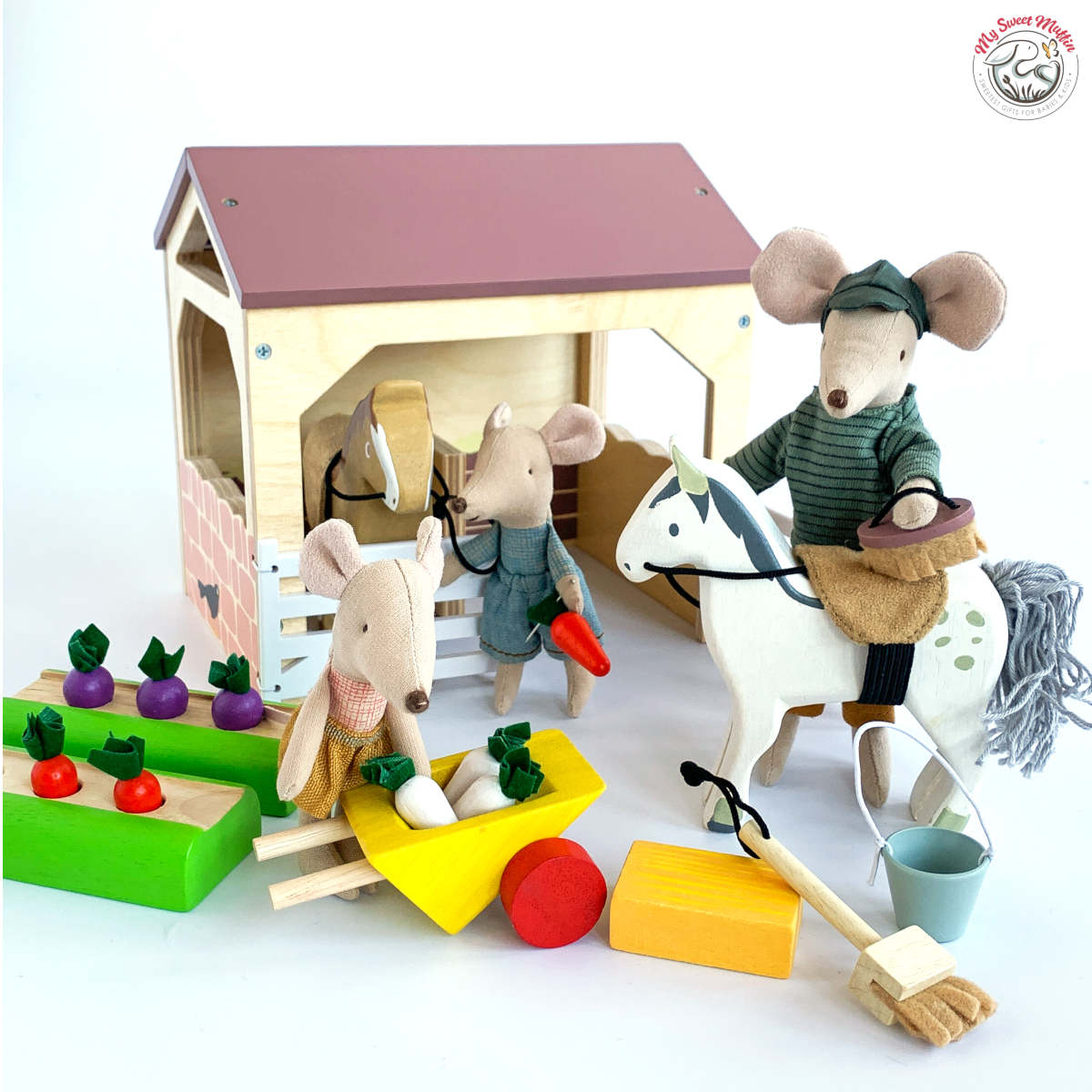 Tender Leaf Toys Doll House Stables