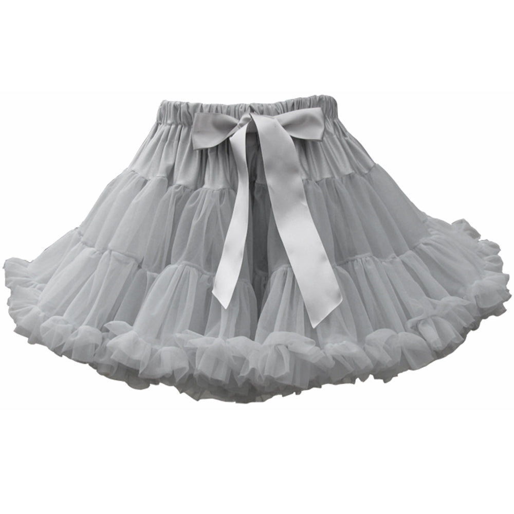 Bob & Blossom Tutu Pettiskirt, Pale Grey