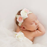 Ivory Newborn Baby Girl Tutu 3pcs Set