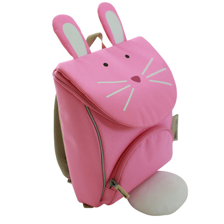 Milo & Gabby Toddler Backpack with Safety Strap, Rabbit