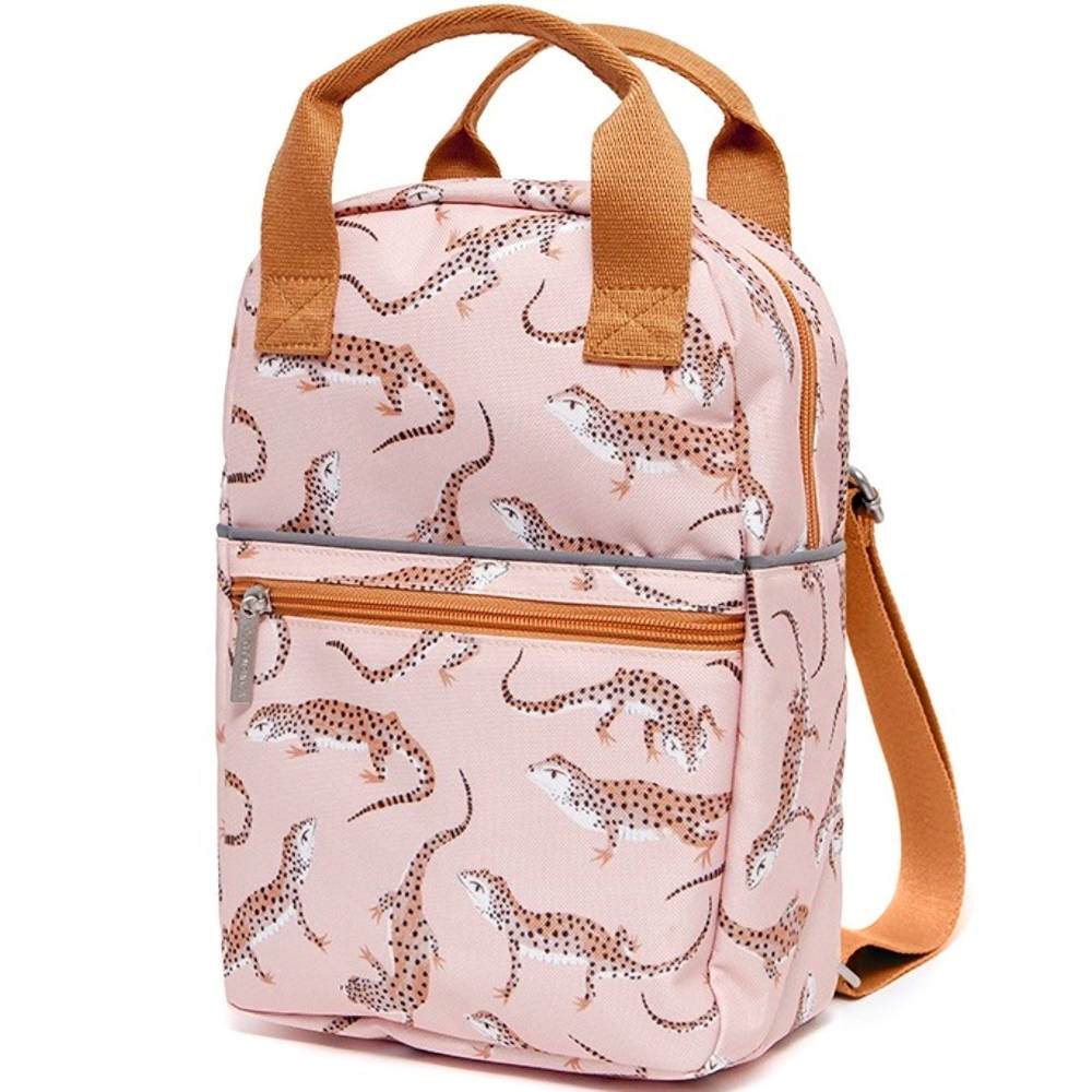 Petit Monkey Large Backpack, Gecko