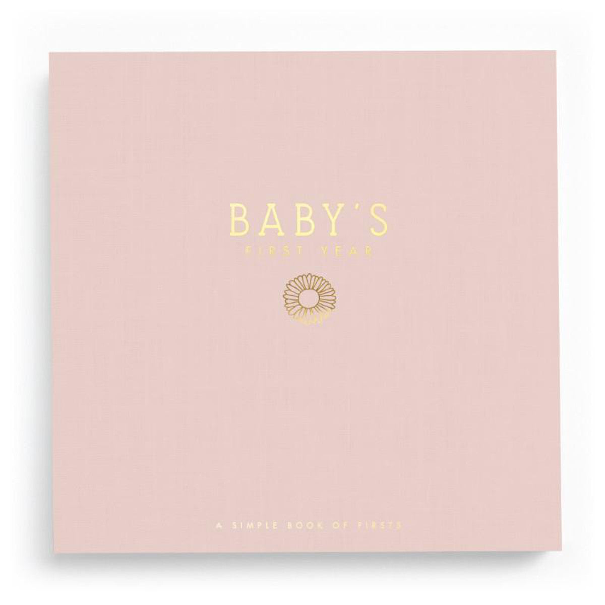 Wildflower Meadow Luxe Baby Keepsake Book