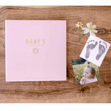 Wildflower Meadow Luxe Baby Keepsake Book