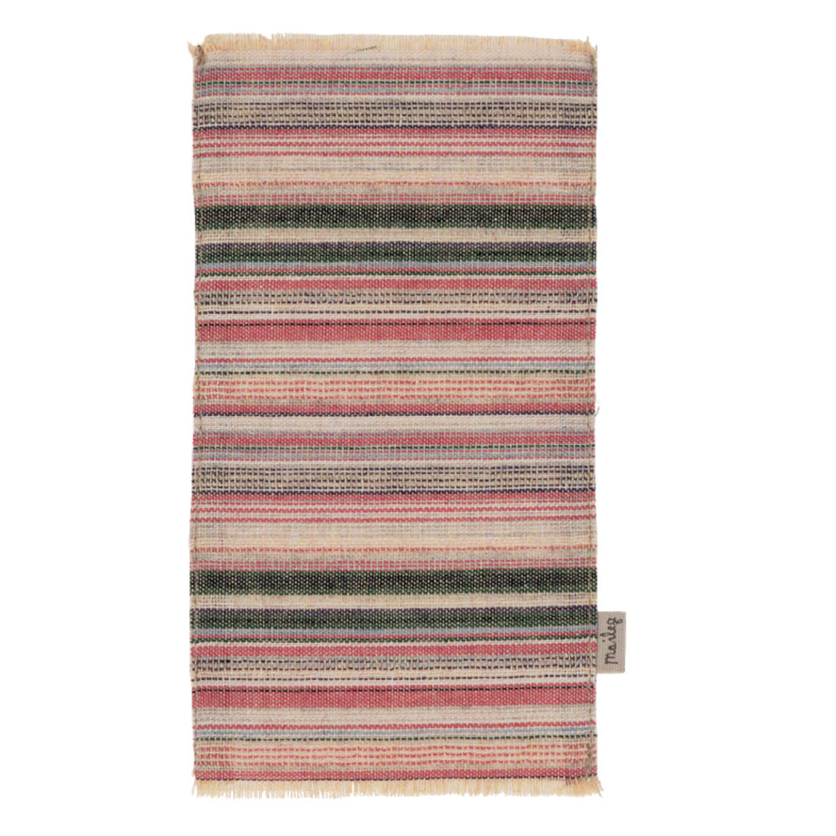 Maileg Doll House Miniature Rug, Stripe