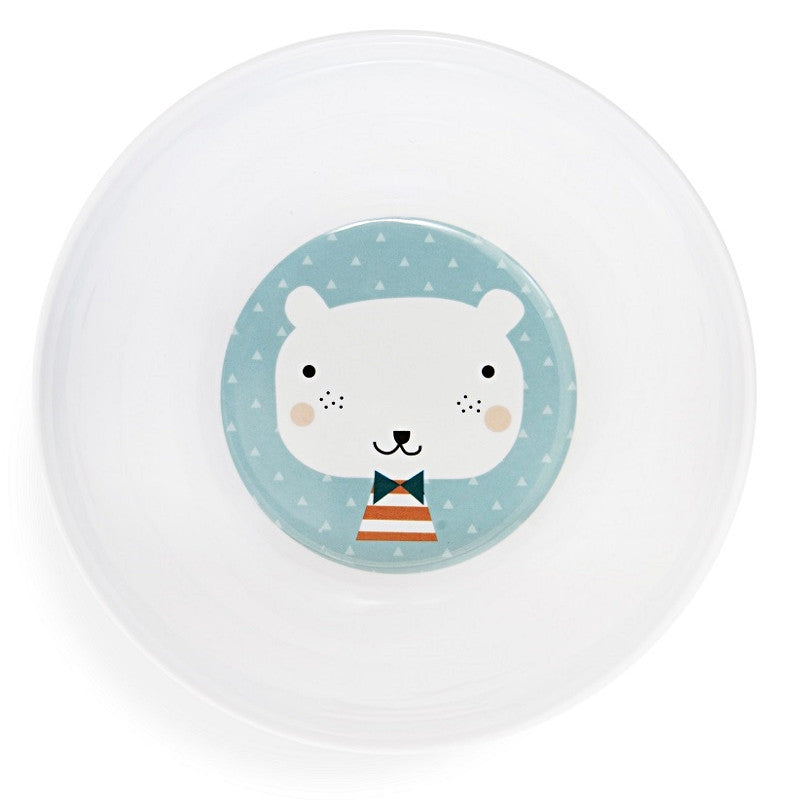 Petit Monkey Bear Triangle Melamine Tableware